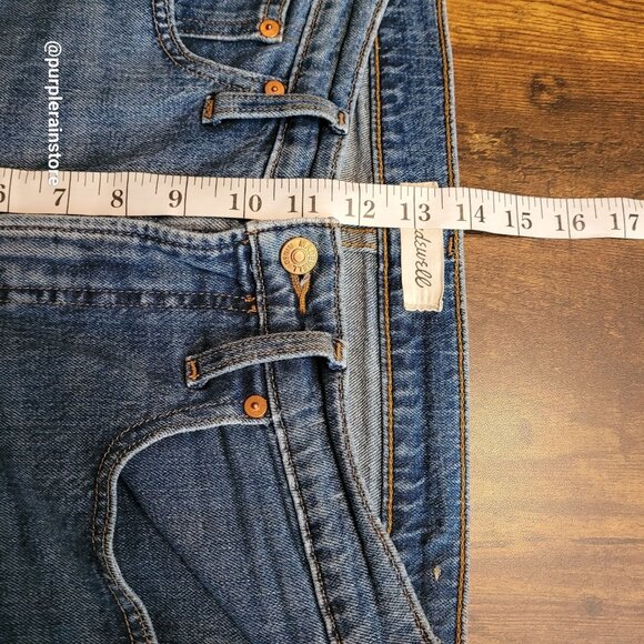 Madewell Jeans 30 Perfect Vintage High Rise Alstyne Wash N1323 Tummy Control - Picture 10 of 13